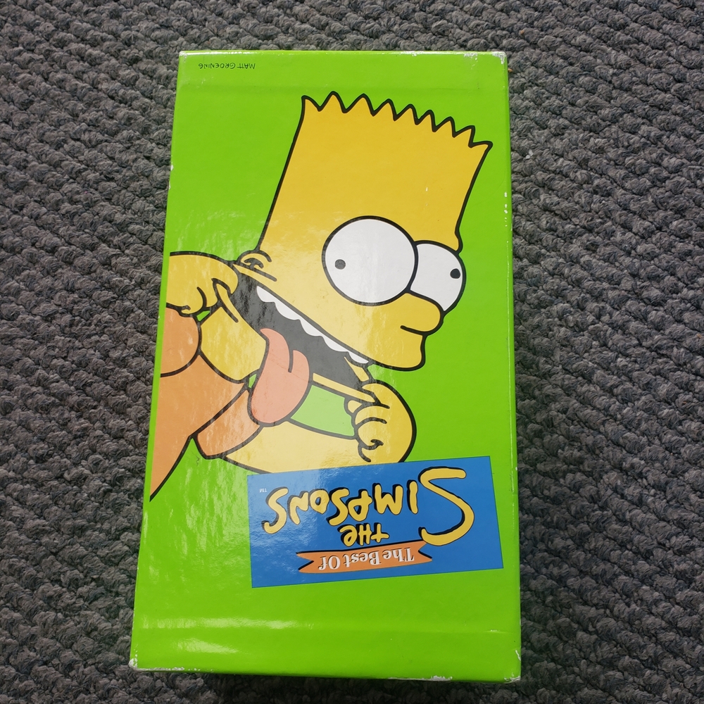 The Simpsons Bart Green Box